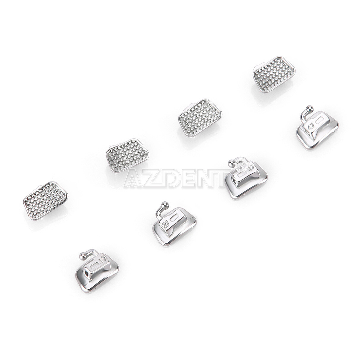 50Sets Dental Ortho 1st /2nd Molar Buccal Tube Bondable Non-Conv Roth .022 U1L1