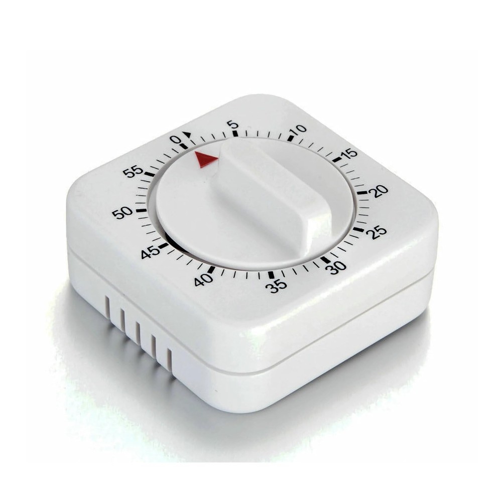 60-Minute Mechanical Kitchen Timer with Loud Alarm Cooking Timer for Baking