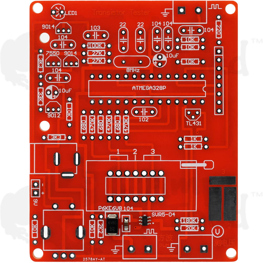 GM328 IC-TTL Transistor Tester with Clear Case - Component Tester