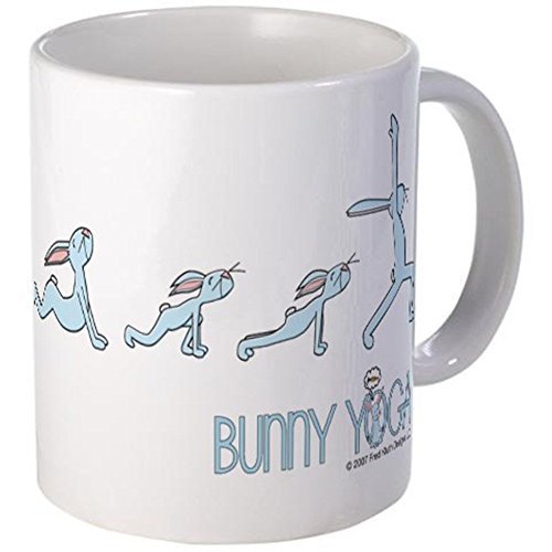 11oz mug Bunny Yoga