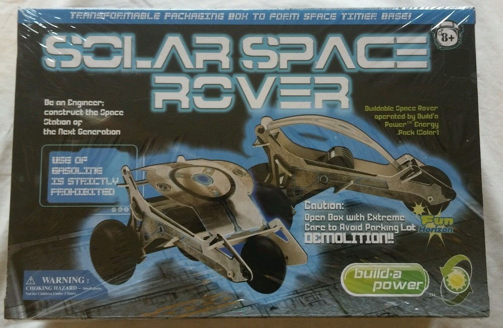 DIY Solar Space Rover by Build - a - power. Be an engineer; construct the space
