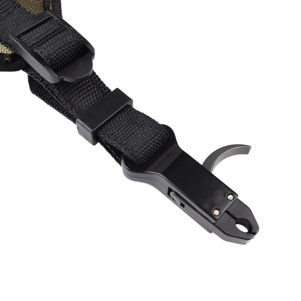YLSIO Archery Release Aids Caliper Trigger Wrist Strap for CompoundBow Hunter CM