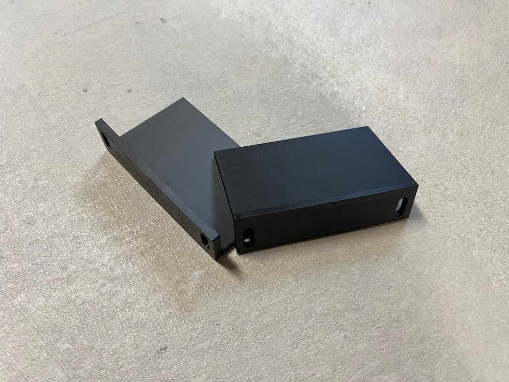 2 Pack - 2U 19" Network Rack Bracket Ears Universal Mount - 3D Printed