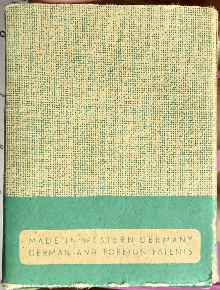 Witch Automatic Needle Threader: vintage sewing gadget w/ box & instructions