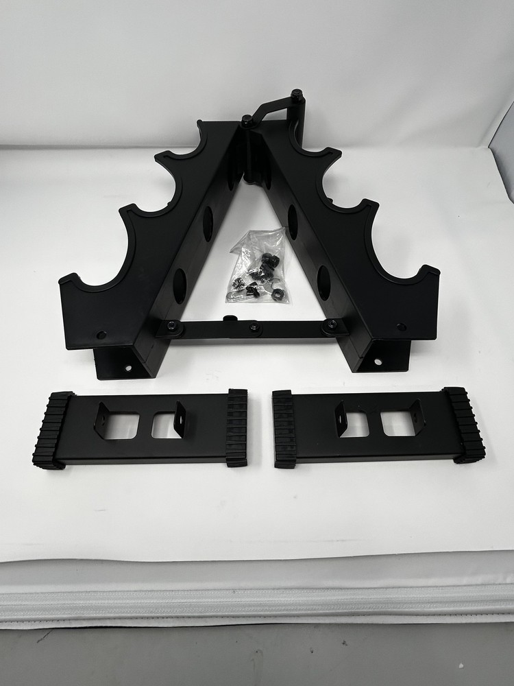 GENERIC A-FRAME DUMBBELL STORAGE RACK 13 INCH HEIGHT - BLACK