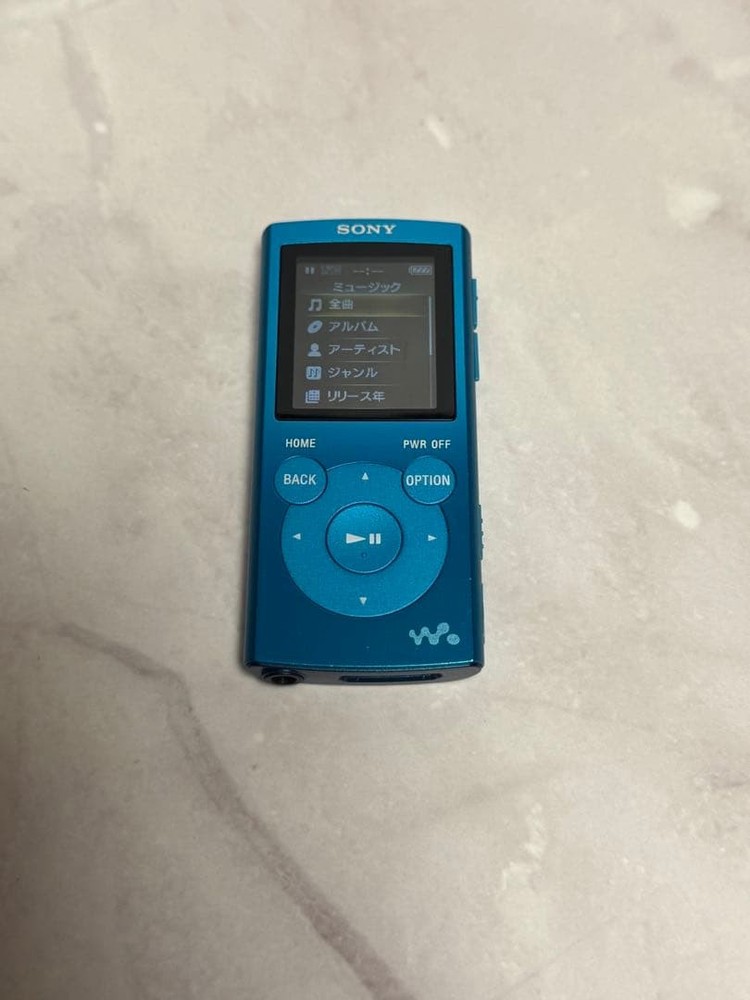 SONY Walkman Blue operation confirmed MP3