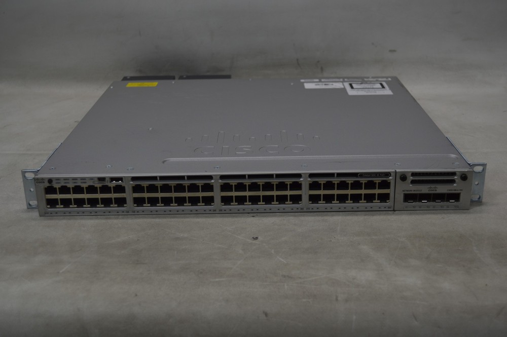Cisco Systems Inc WS-C3850-48F-E V04 Network Switch
