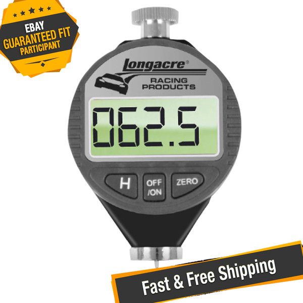 Longacre 52-50547 Digital Tire Durometer With Storage Case