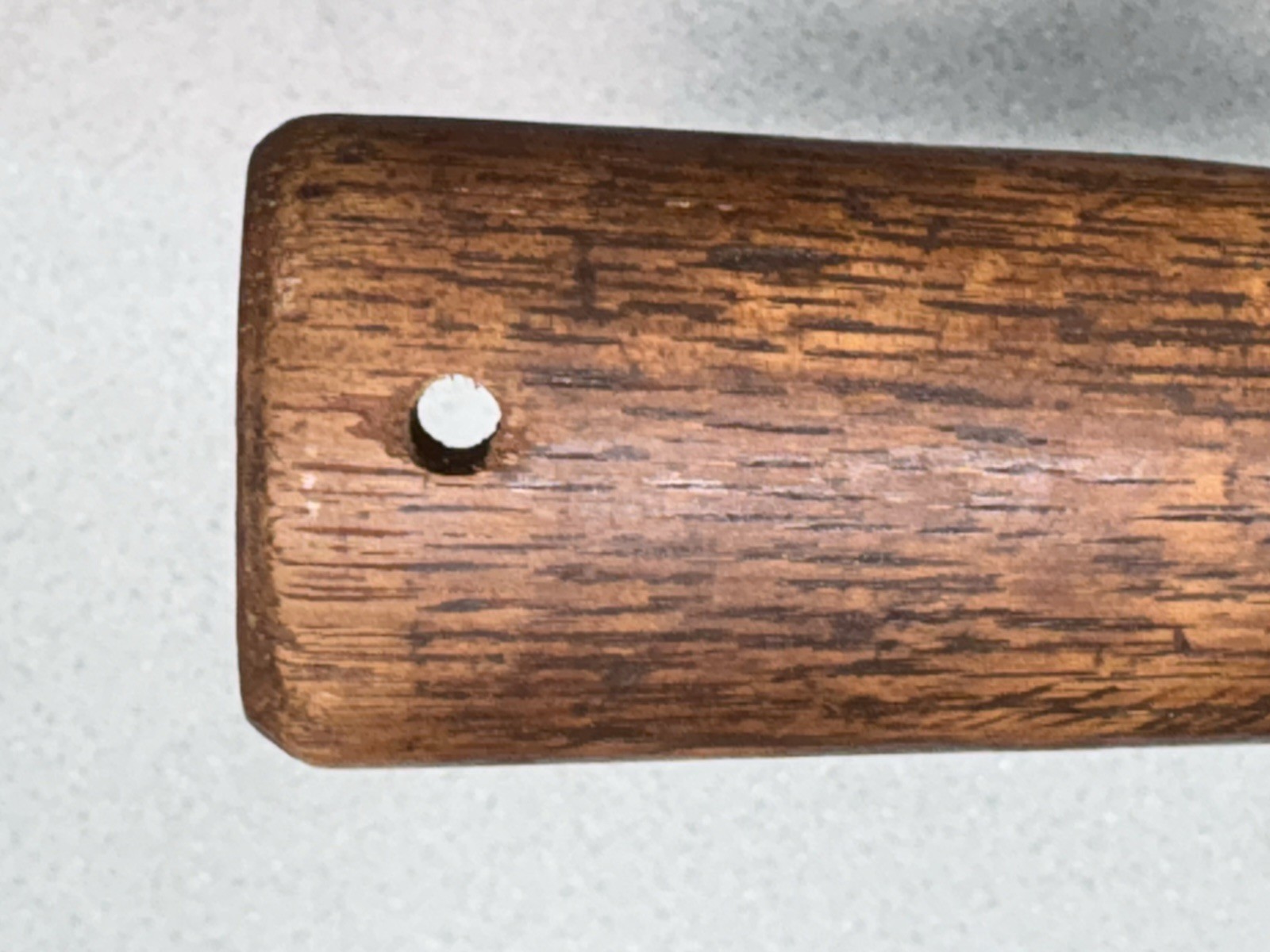 Antique Macadamizing Knapping Napping Hammer Rock Stone Dressing Unmarked NICE