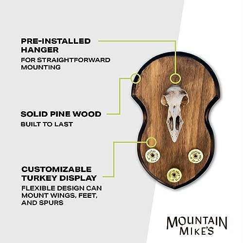 Ultimate Turkey Mounting Kit, Plaque, Beard, Fan, Universal (Model: MMR UTP)