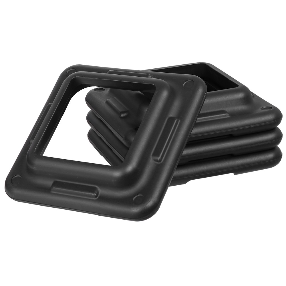 Adjustable Workout Aerobic Exercise Step Platform with 4 Risers Green