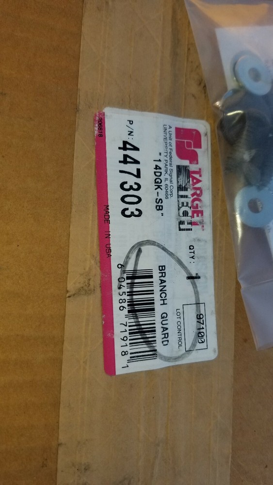 TARGET TECH BRANCH GUARD PARY # 447303