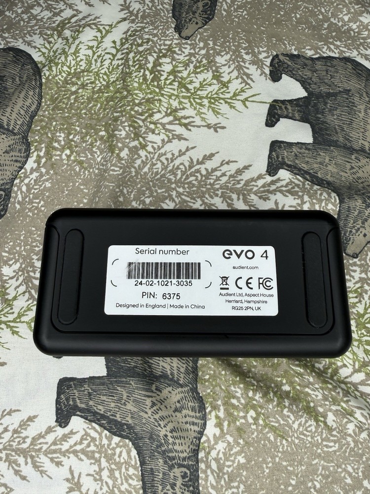 Audient EVO 4 USB Audio Interface USED w/ NEW XLR Cable + USB Cable