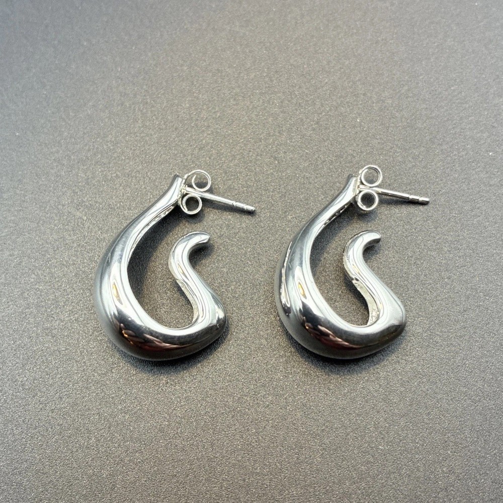 RLM STUDIO 925 Sterling Silver Earrings Robert Lee Morris Squiggle Dangle