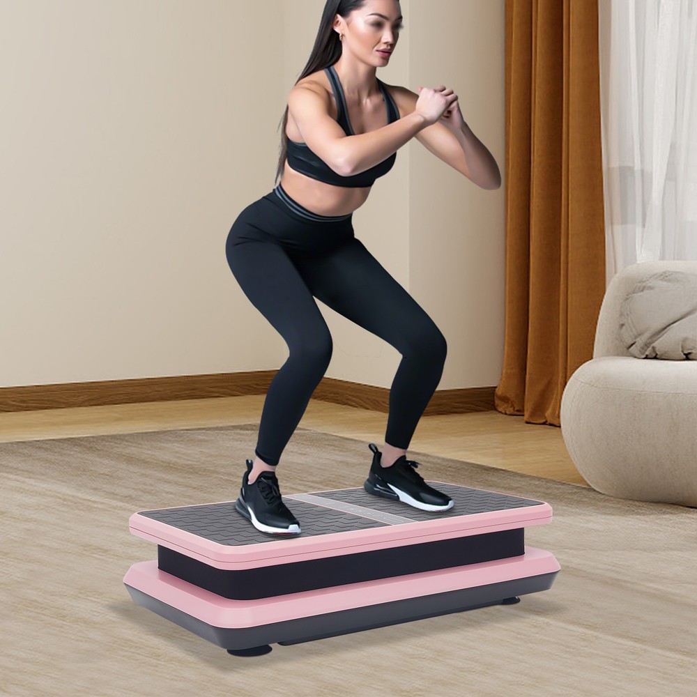 Vibration Plate Exercise Machine Vibrating Platform Rectangular 150kg/330.69 lbs