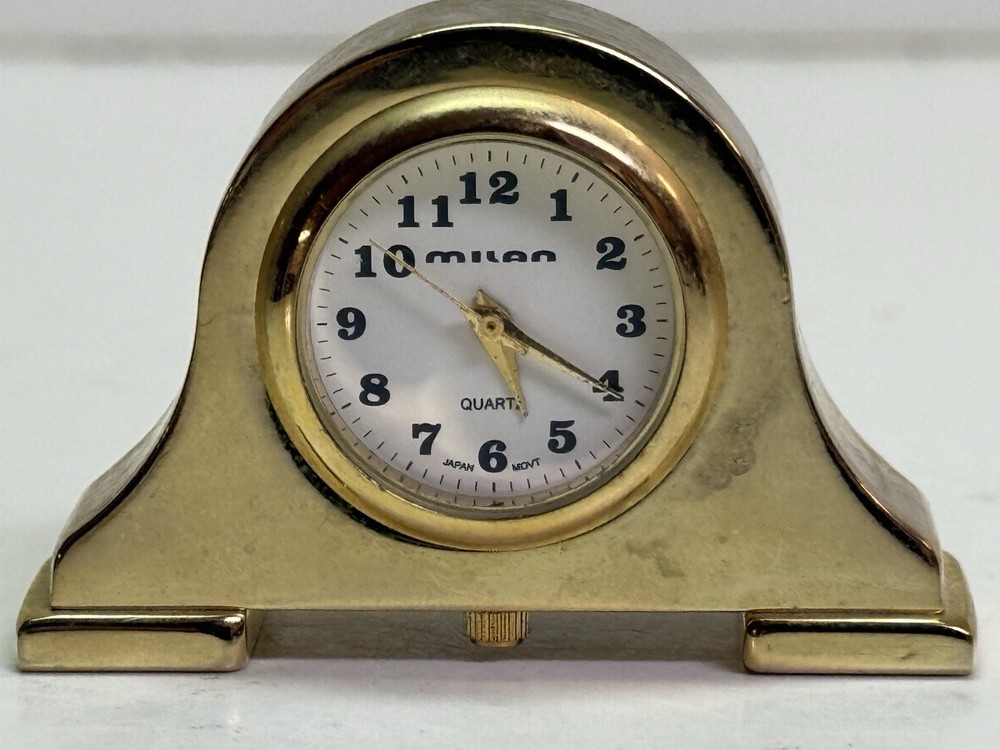Milan Miniature Mantle Clock