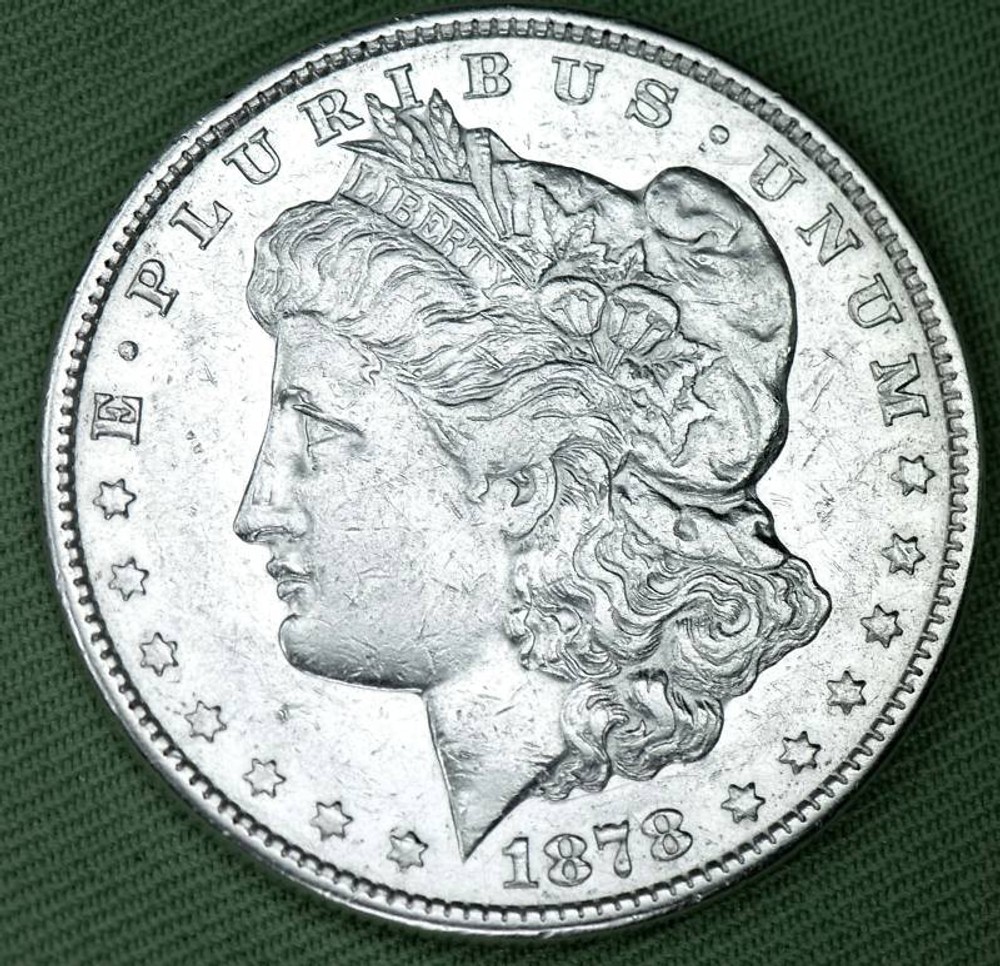 1878-s Silver Dollar.    High Grade (Inventory A)