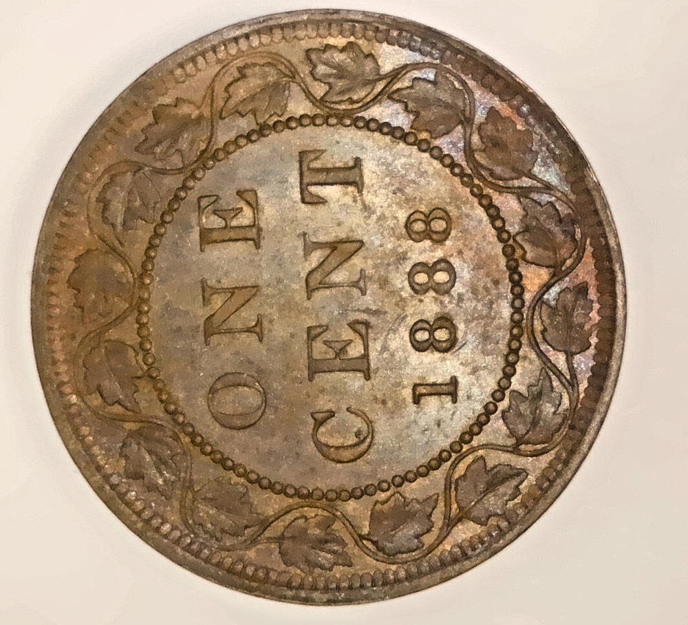1888 CANADA LARGE CENT ~ SCARCE UNCIRCULATED