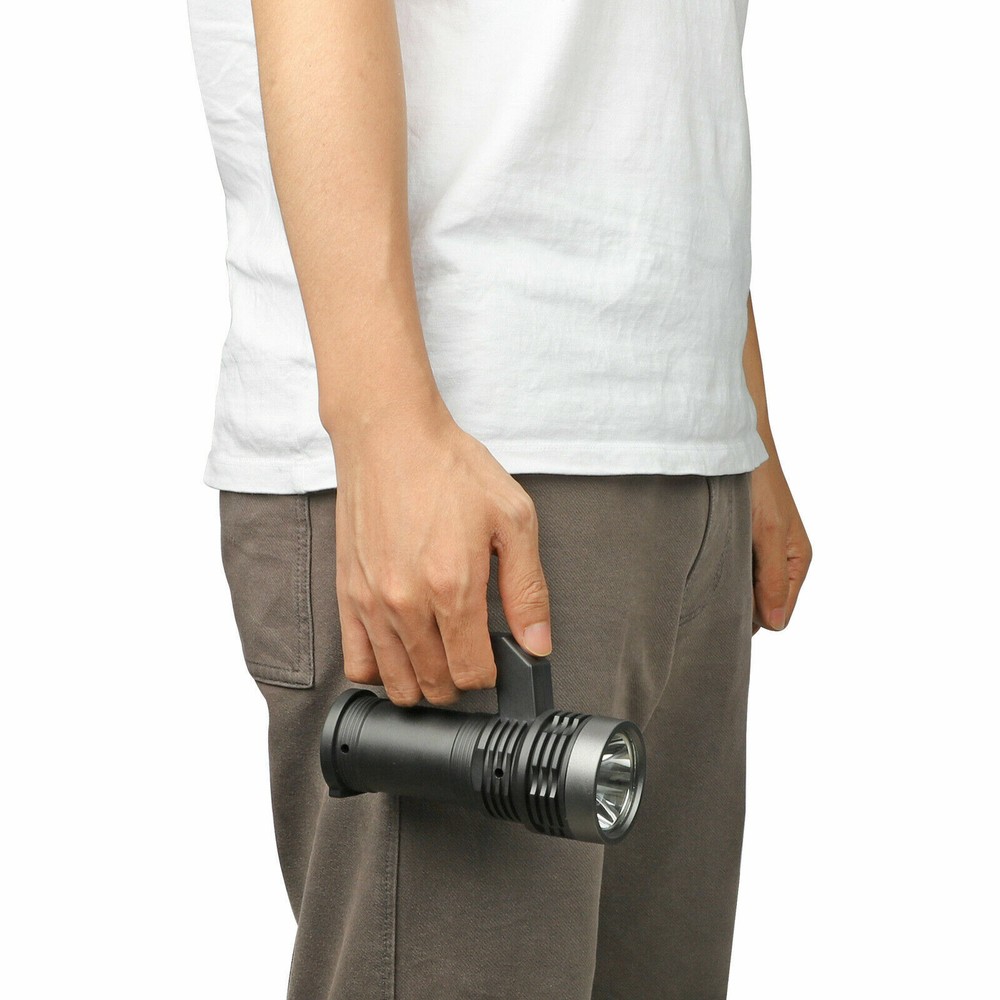Super Bright Rechargeable LED Handheld Flashlight Portable Spotlight Searchlight
