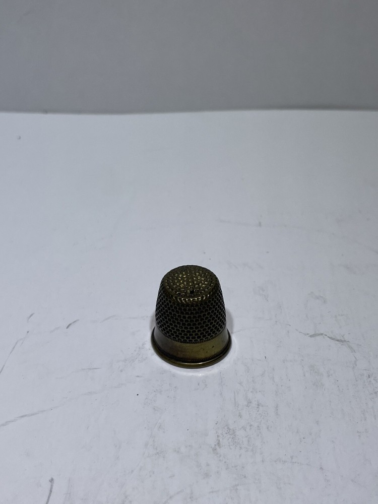 Rare Genuine Ancient Roman Byzantine Sewing Ring Thimble