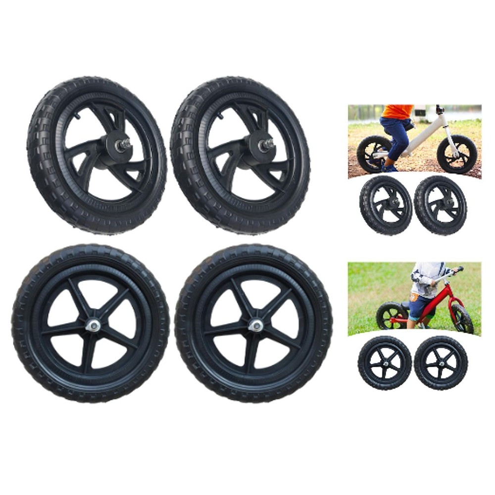 1 Pair Balance Bike Replace Wheels Nylon 11 inch