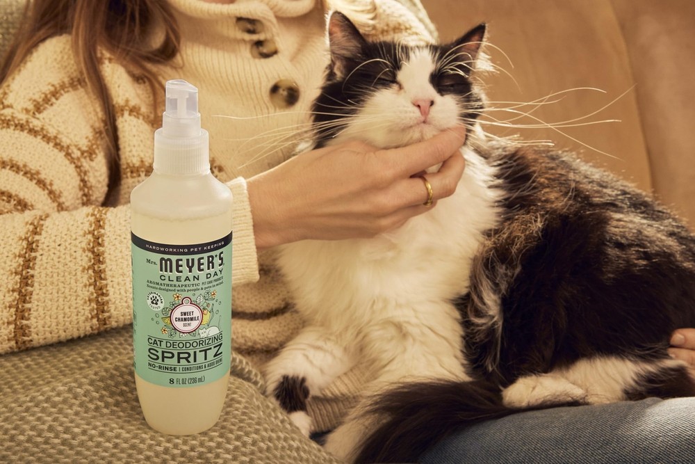 Clean Day Cat Deodorizing Spray, Sweet Chamomile Scent, 8oz
