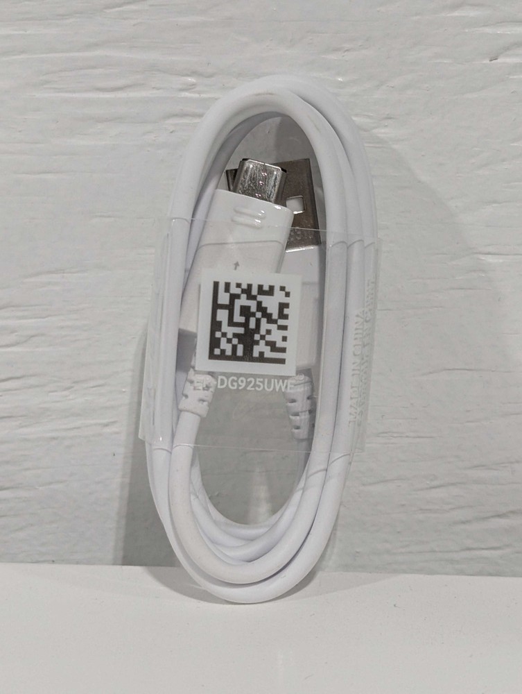 OEM Samsung ECB-DU4EWE/EP-DG925UWE Micro USB Charging Cable - White