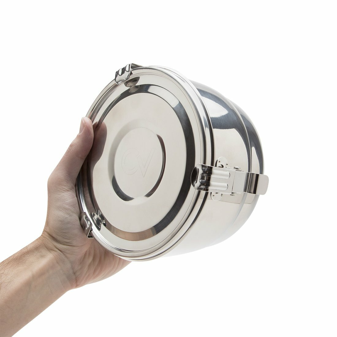 CVault 2LITER Humidity Control Airtight Stash Metal Container+ Boveda Humidipack