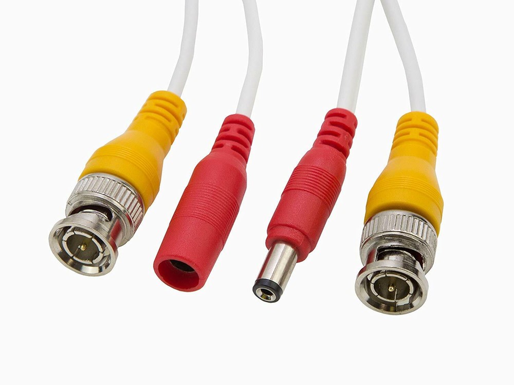InstallerCCTV 100ft BNC Video Power Analog Siamese Cable CCTV Security Cameras