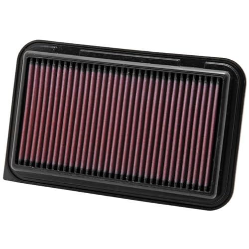 Engine Air Filter: Reusable, Clean Every 75,000 Miles, Washable, Premium,