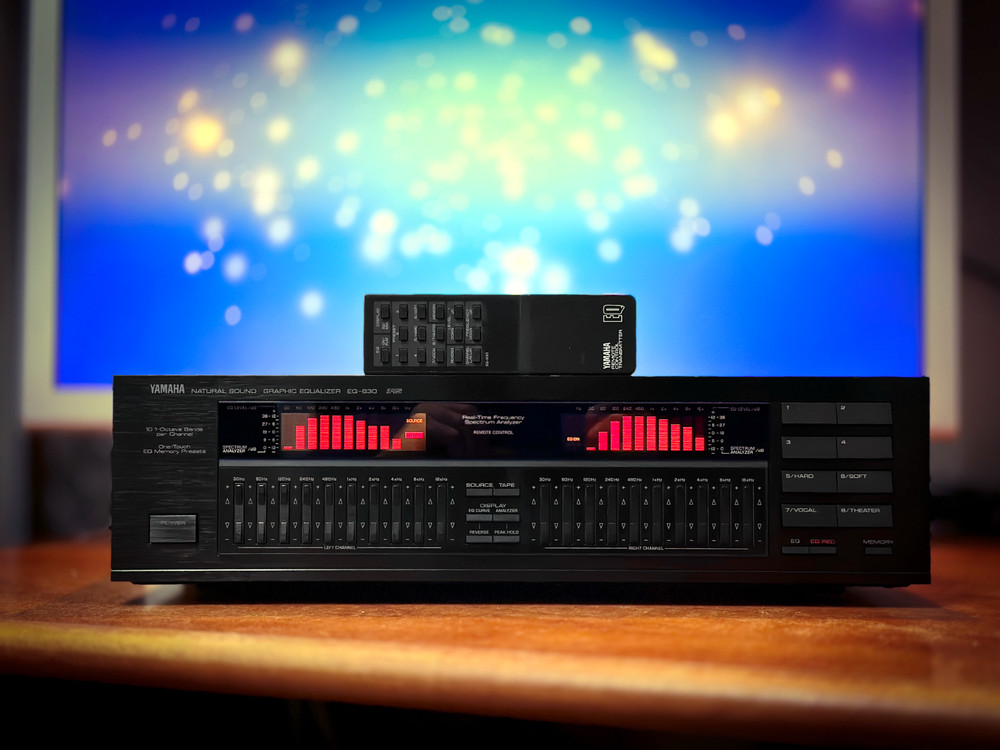 YAMAHA EQ-630 🌈RaRe🌈 Vintage Stereo Equalizer