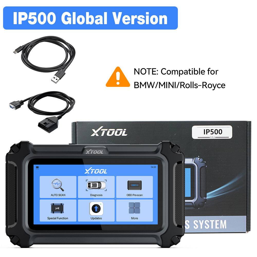 2025 XTOOL IP500 Car OBD2 Scanner Bidirectional Full System Diagnostic Graphing