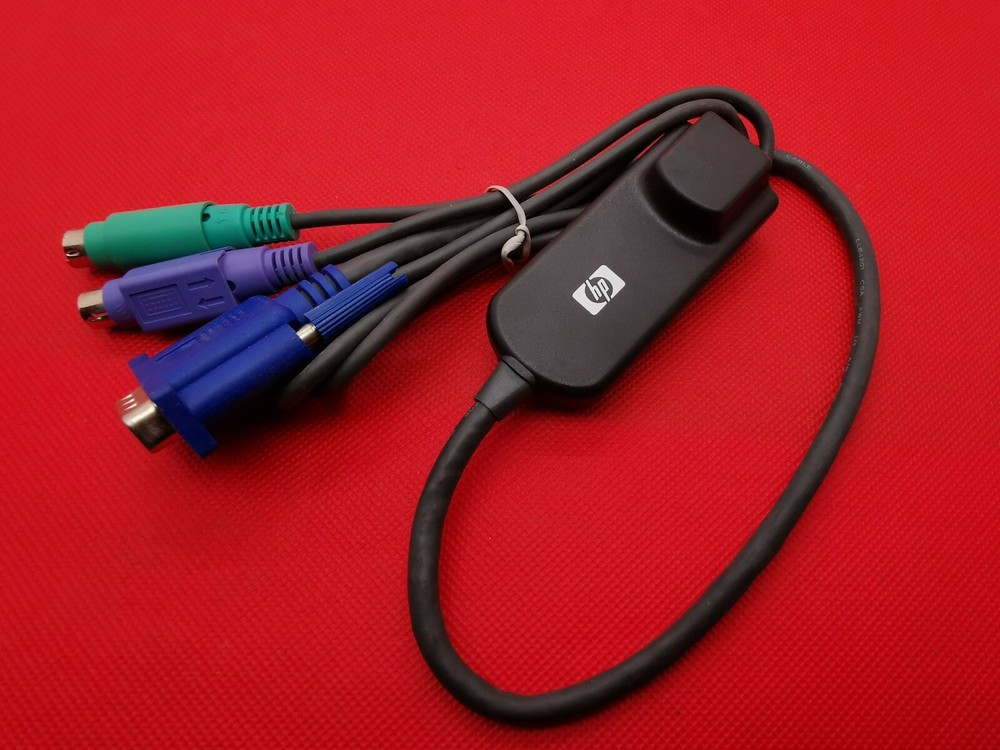 HP 396632-001 262588-B21 KVM Switch PS2 Adapter SIM POD Module Interface Cable