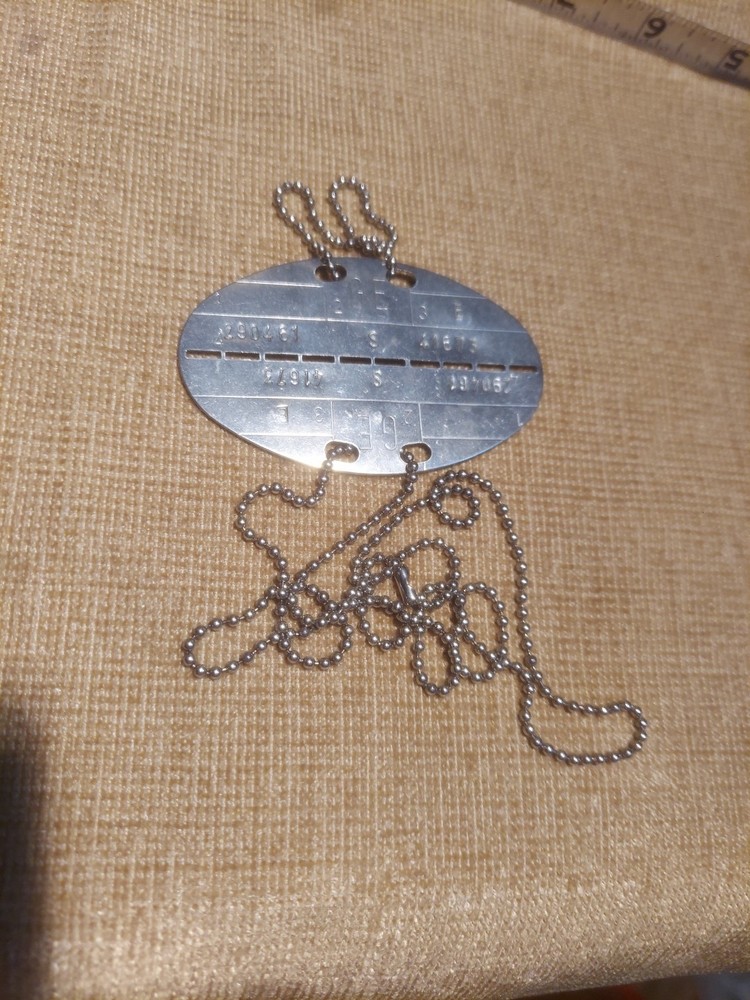 German Military Dog Tag