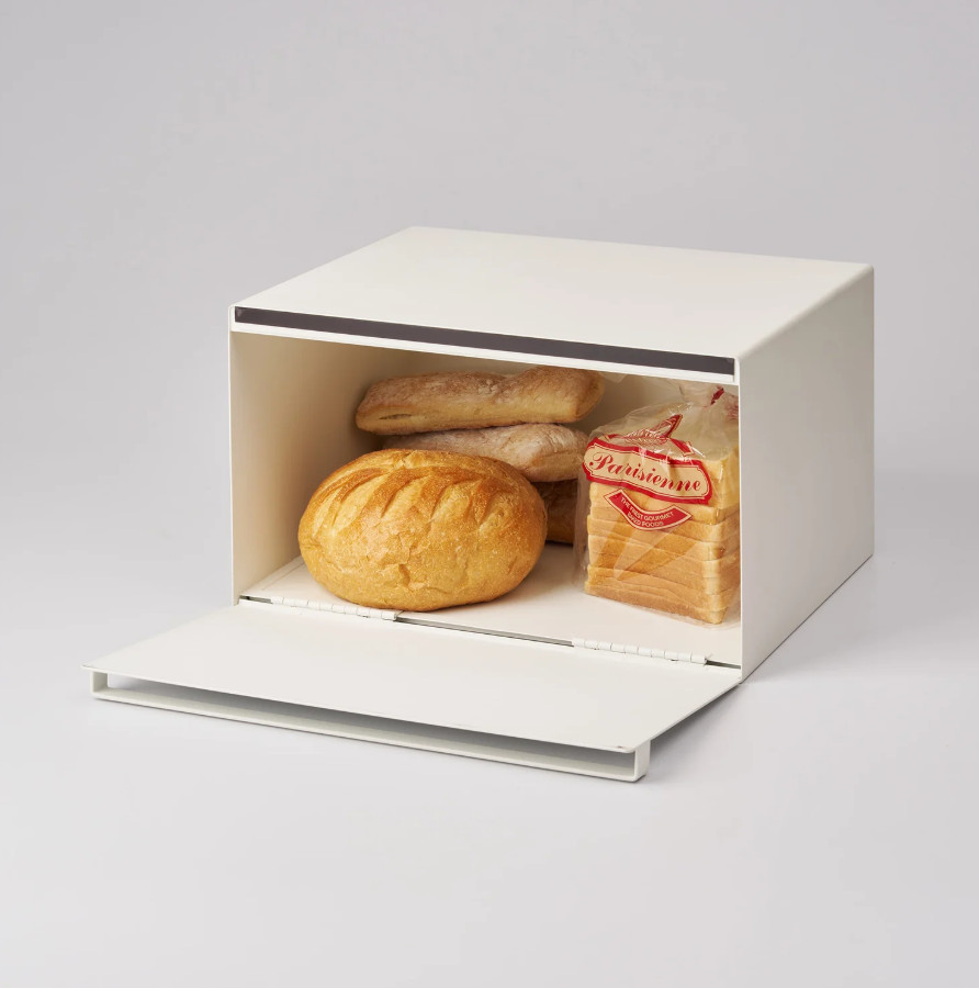 Yamazaki Home TOWER Bread Box -Countertop Bread Storage Container – 30% OFF MSRP