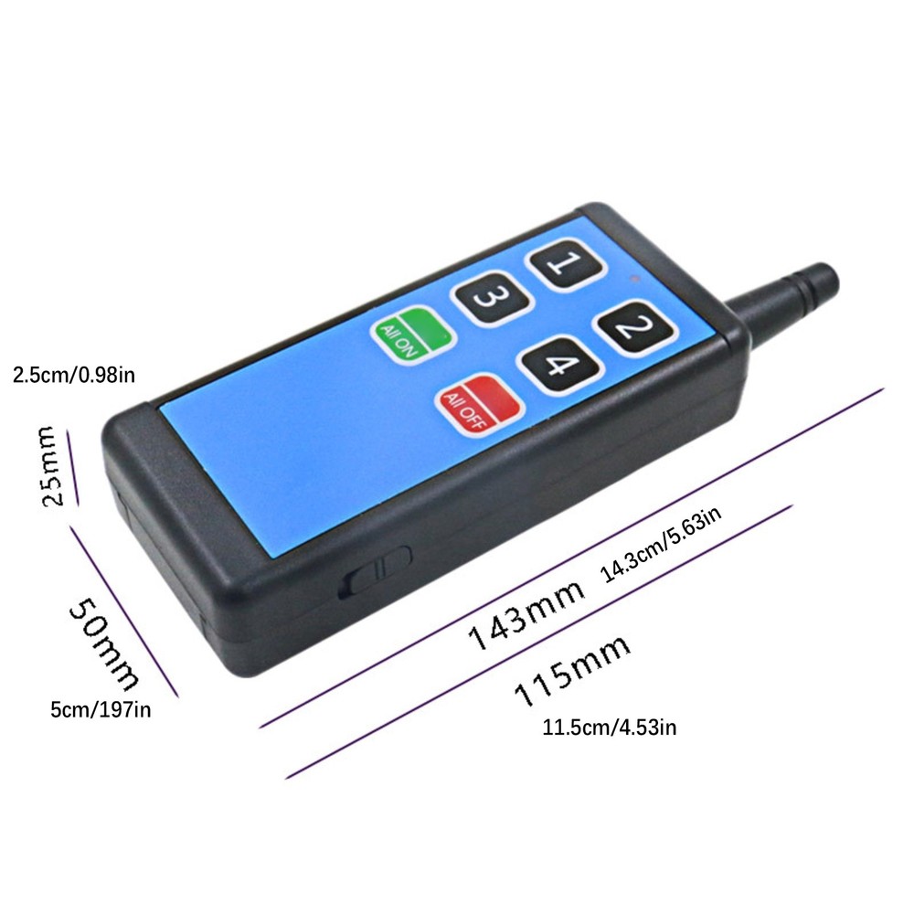 433mhz 4 Channels Remote Control Switch ON/OFF Relay Module Universal