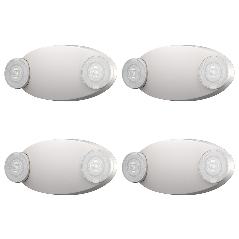 UL Listed 4 Packs  Led Emergency Light Exit Lighting Commercial Emergency Lights