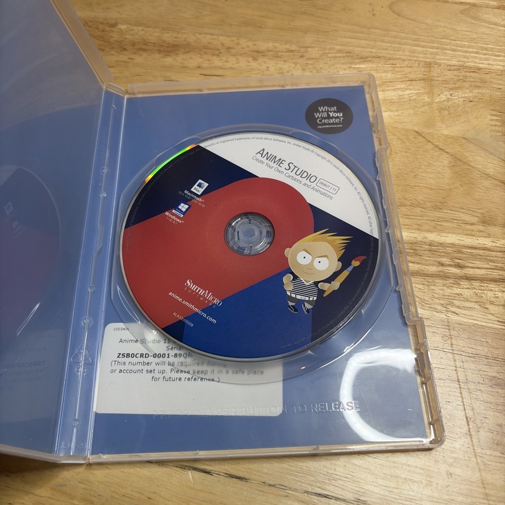 Anime Studio Debut 11: Create Your Own Cartoons/Animations Smith Micro Software