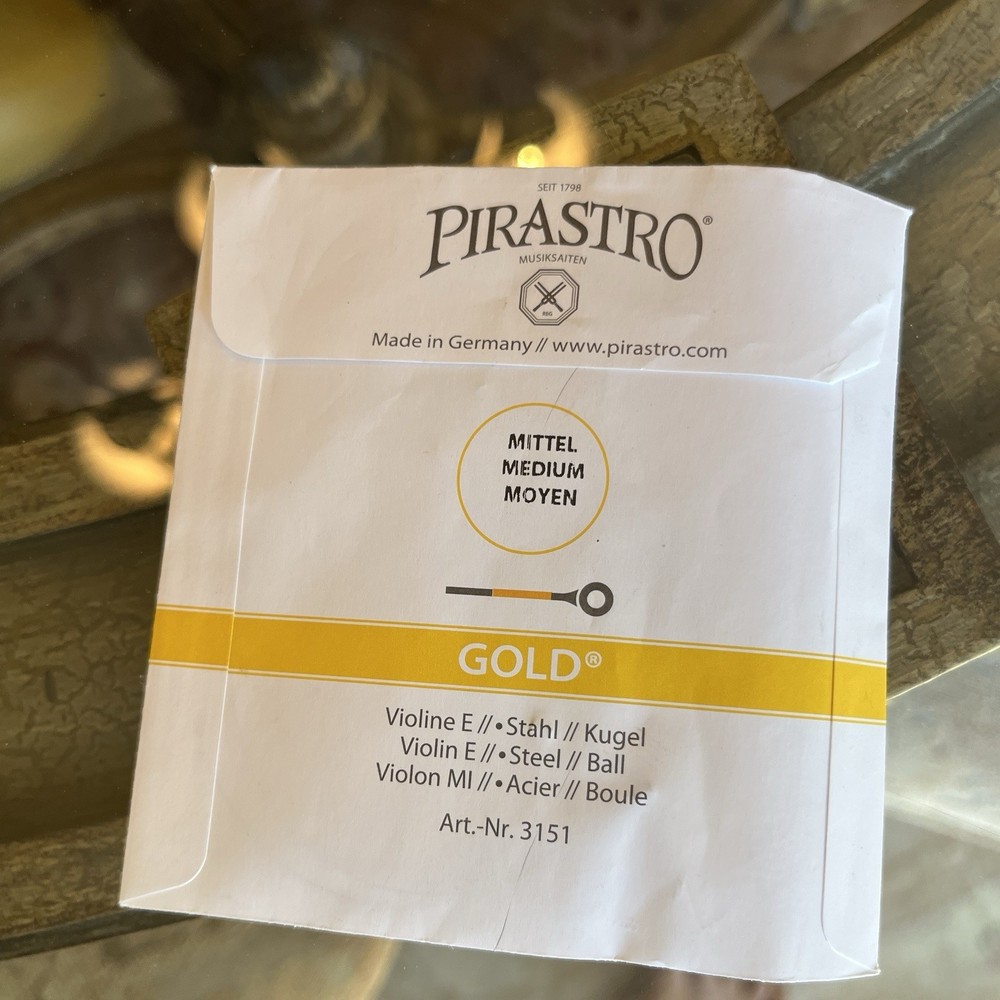 Pirastro Replacement Violin Strings Size Medium. See Photos.