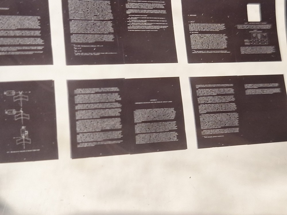 Vtg Military Microfiche Studies In The Perception Using Retinal 1962 CPP-350