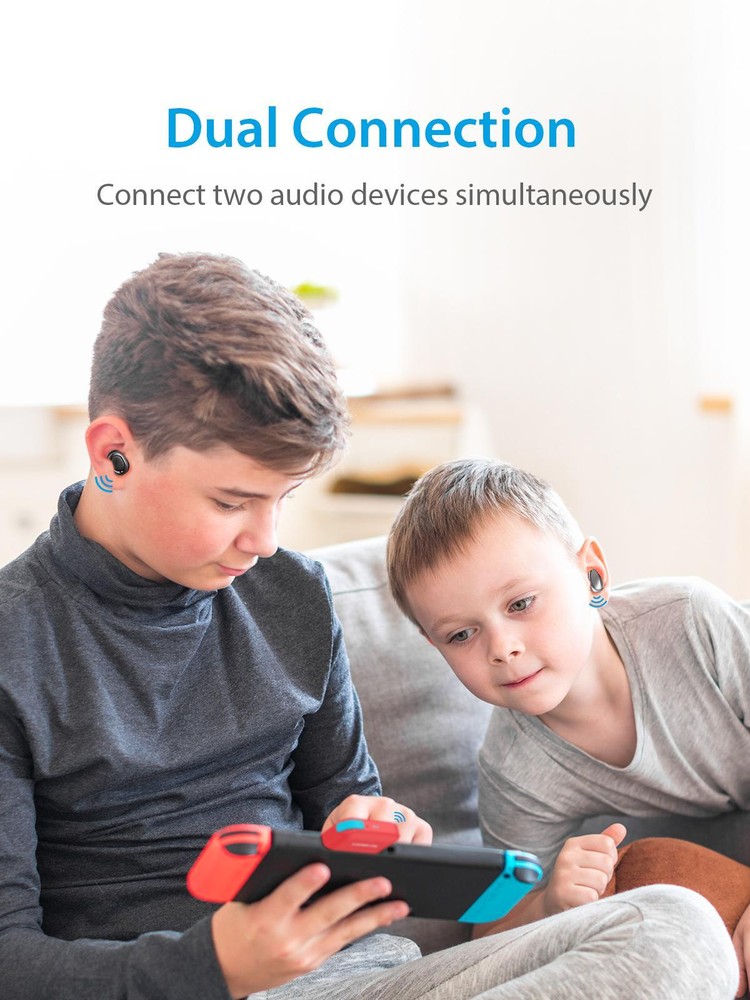 Bluetooth Transmitter Wireless Audio Adapter for Nintendo Switch Lite 3.5mm Jack