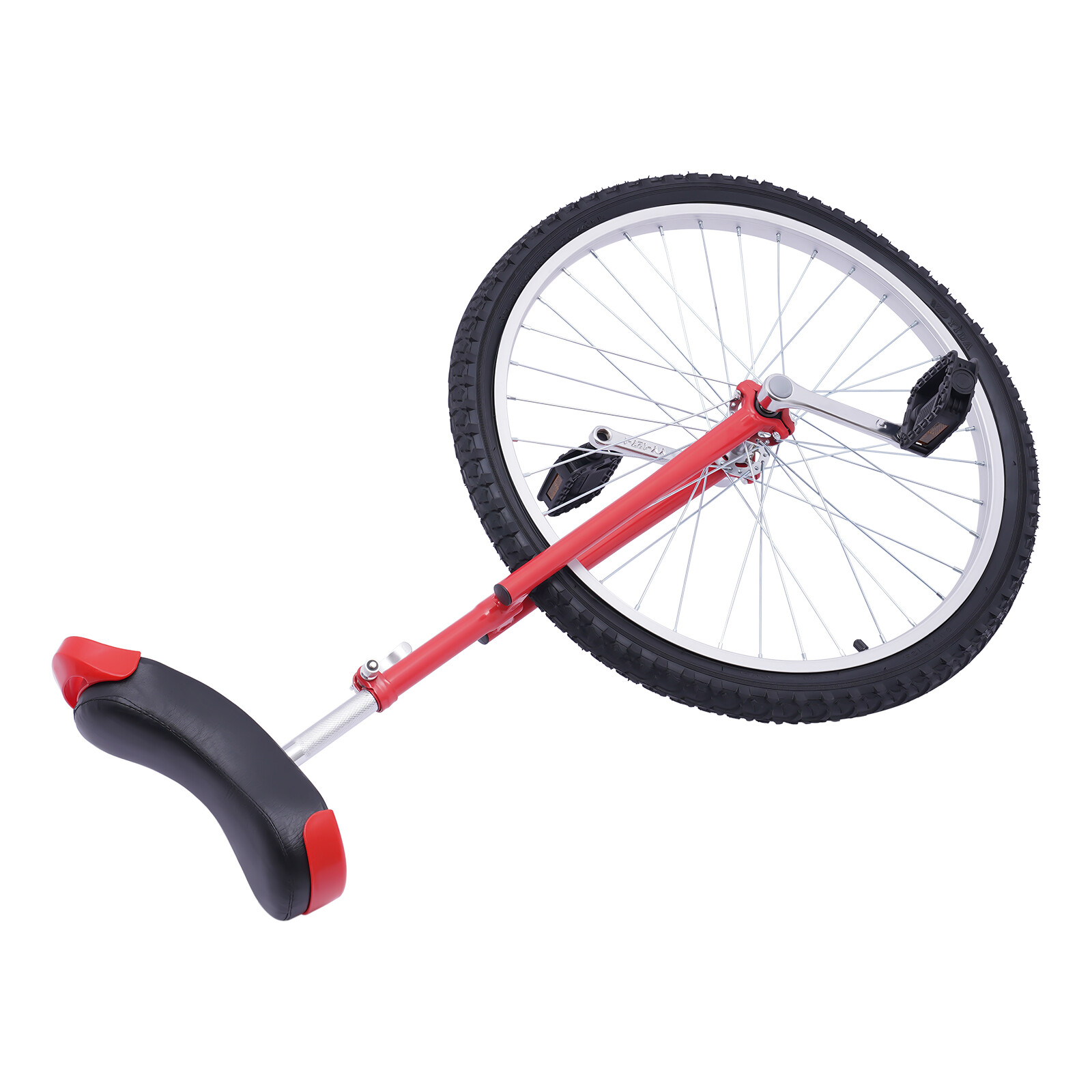 24inch Unicycle with Thickened steel pipe adjustable seat Sports Wheel Unicycle