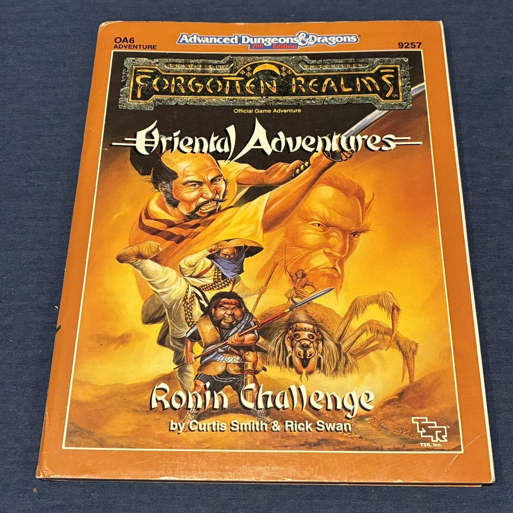 Advanced Dungeons & Dragons Oriental Adventures OA6 Ronin Challenge