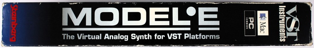 Steinberg Model E The Virtual Analog Synth for VST Platforms VST CD