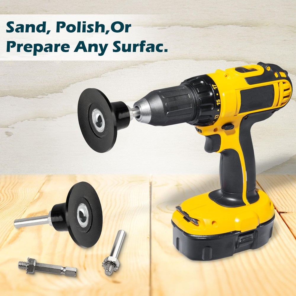 Mixiflor Quick Change Disc Pad Holder, 2 Inch Sanding Discs...