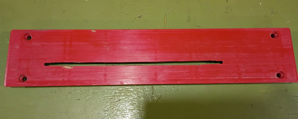 Ryobi BT3000 BT3100 Table Saw Zero Clearance Throat Plate Insert