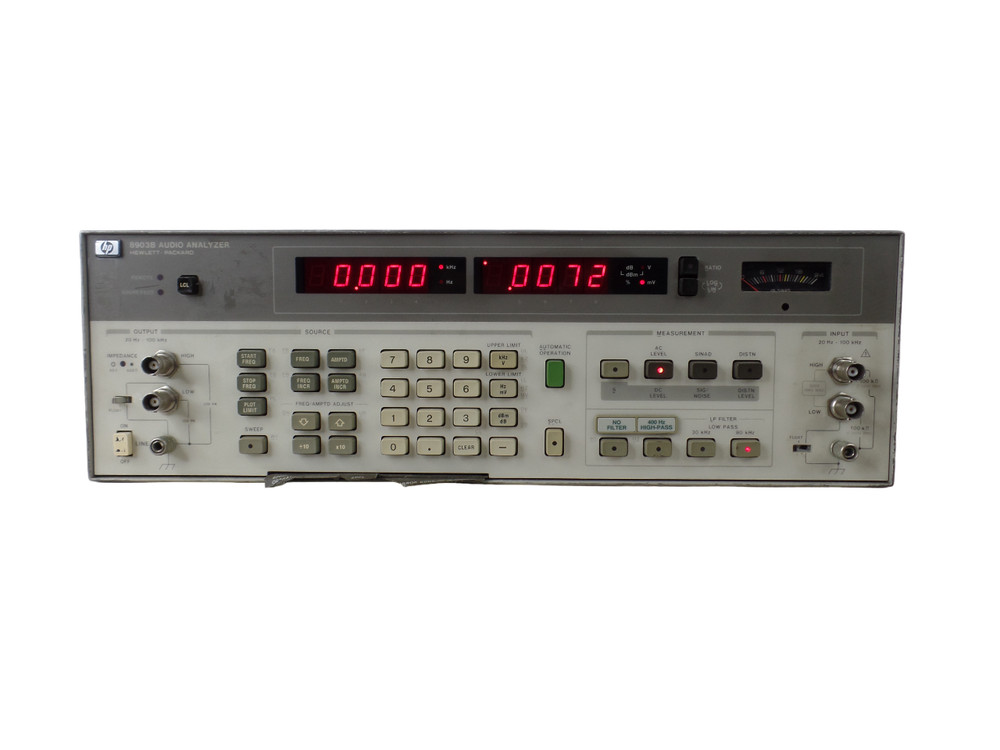 HP 8903B Audio Analyzer - Free Shipping