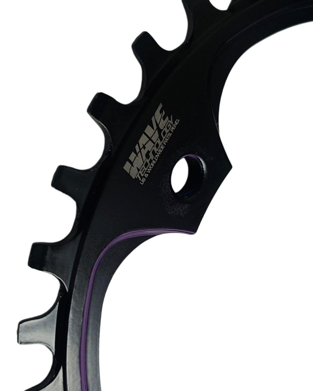 Praxis Works Wave Ebike 36T 10 -12 speed Chainring 104BCD Motor Narrow wide