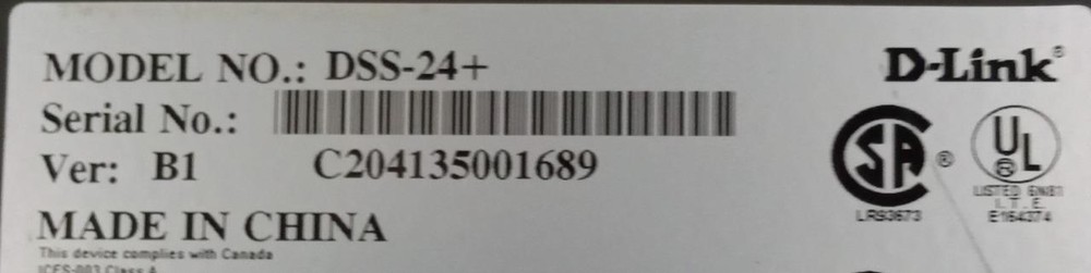 D-Link DSS-24+ 10/100 FE Unmanaged Network Switch