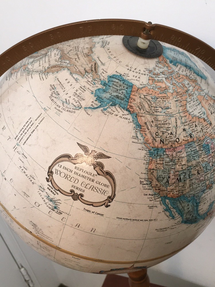 Replogle 12 INCH Diameter Globes World Classic Series.